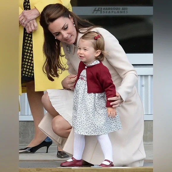 Whistles 'Lina' Dobby Pleated Skirt in Ivory-ASO Kate Middleton-UK12/US8 - Picture 7 of 10
